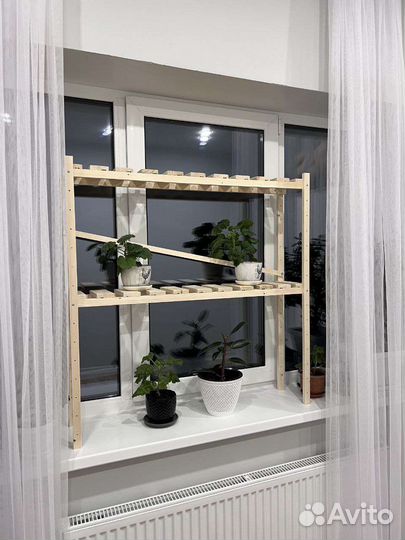 Этажерка деревянная