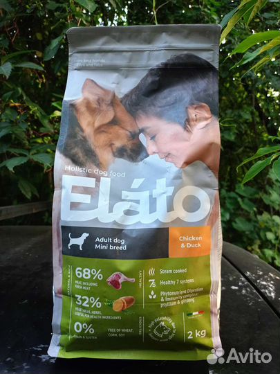 Корм для собак elato