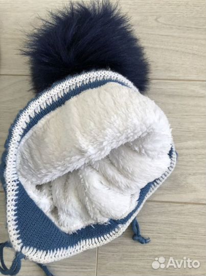 Шапка для мальчика зимняя