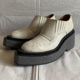 MM6 Maison Margiela лоферы на высокой подошве