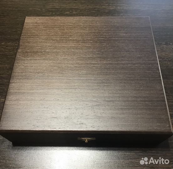 Златоуст кофейный набор с малахитом