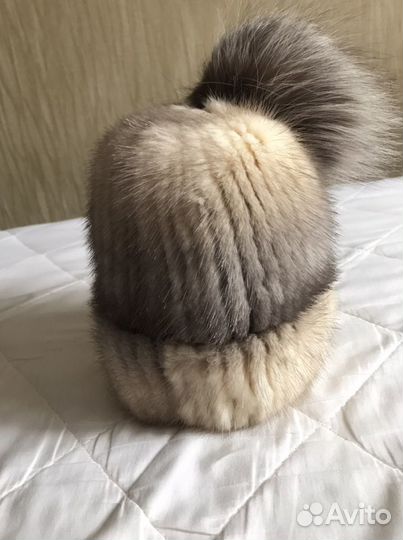 Шапка натуральный мех