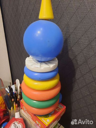 Пирамидка клоун Охтален СССР