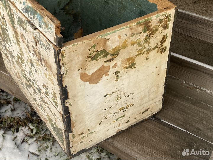 Ящик чайный, Высоцкий и Гоцъ. Дореволюционный