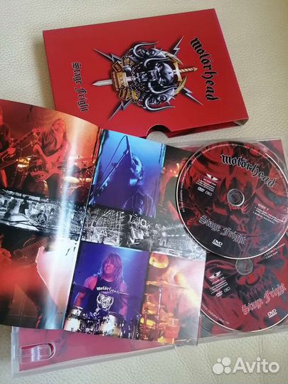 Dvd 2 дискa музыка Motorhead