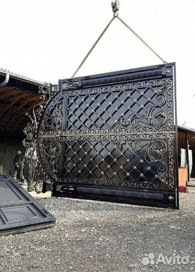 Кованые Ворота под ключ с установкой