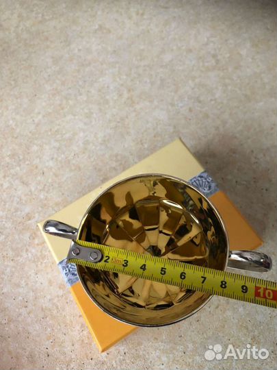 Серебряная сахарница 925 новая