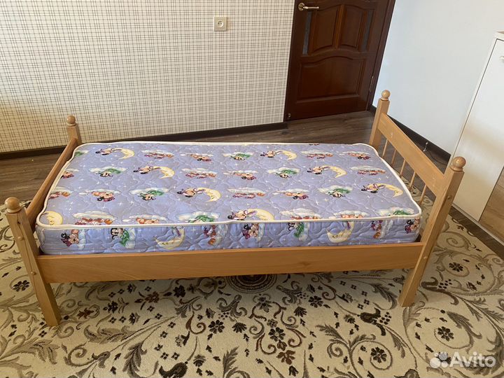 Детский матрас + кроватка