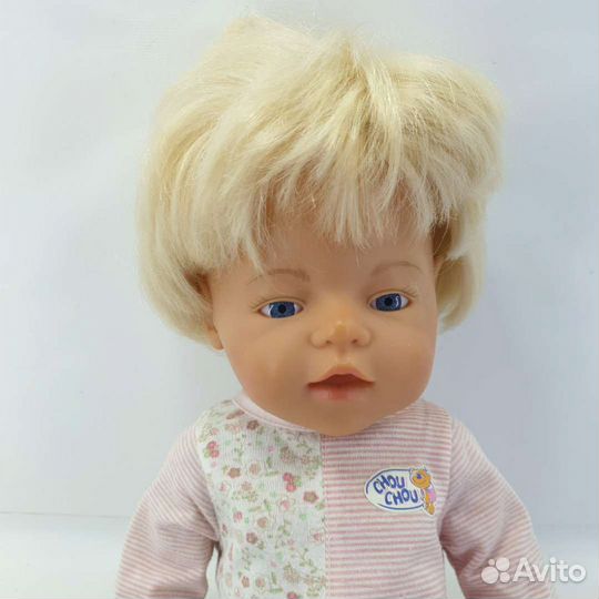 Кукла детская, пластик, высота 42 см. Беби бон