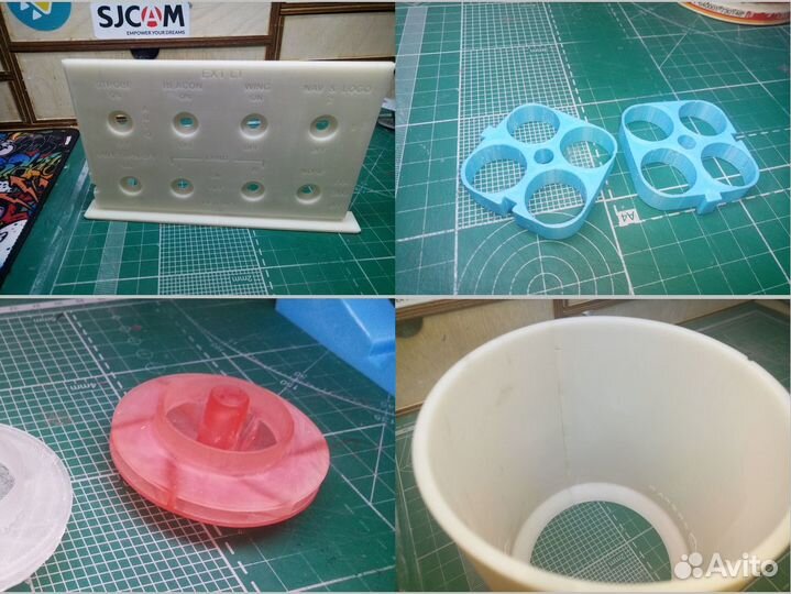 Печать на 3d принтере. Пластик, смола