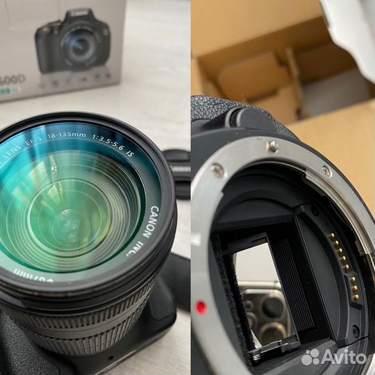 Фотоаппарат Canon EOS 600D Kit EF-S 18-135mm