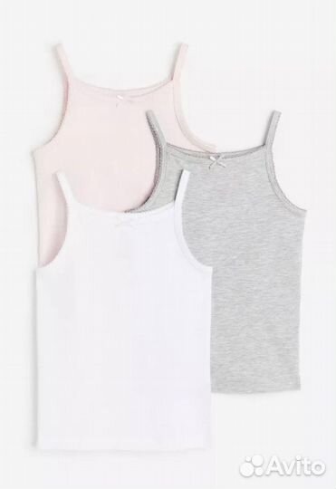 Майки 3шт H&M из Германии 92-122/128