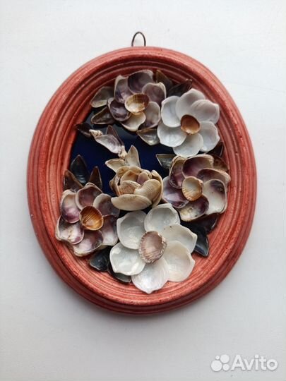 Сувенир с моря панно из ракушек