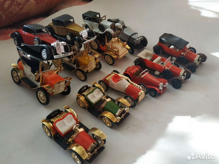 Ретро модели ford t,rolls royce,packard и т.д
