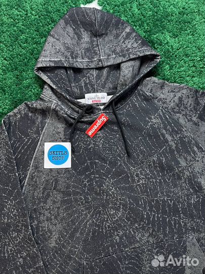 Stone island x supreme кофта