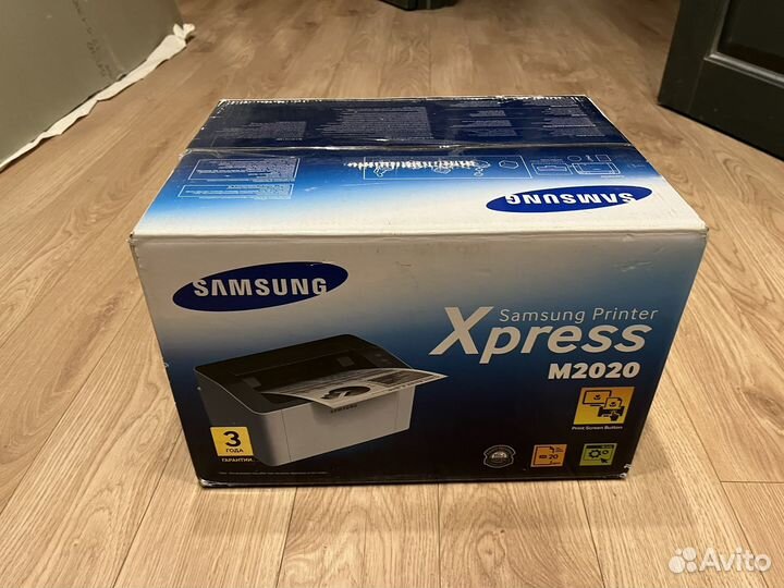 Принтер лазерный samsung xpress m2020