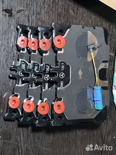 Тормозные колодки mercedes