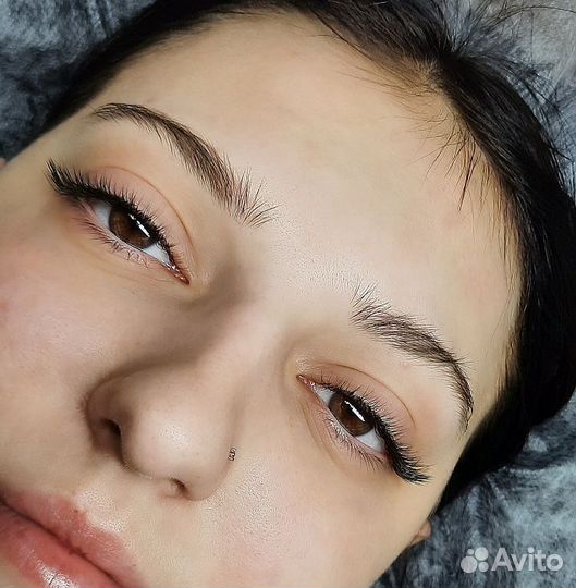 Наращивание ресниц 1d,2d