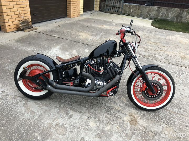 Yamaha dragstar 400 bobber боббер