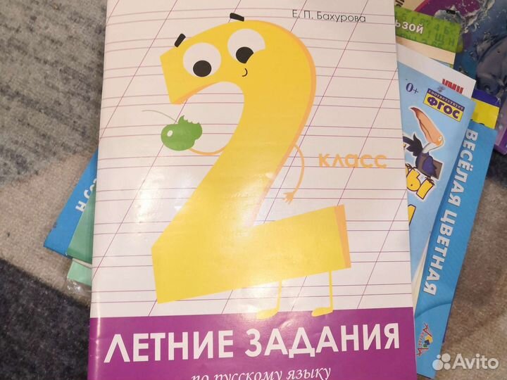 Летнии задания по русскому языку 2 класс