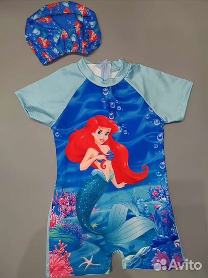 Купальник детский слитный разные цвета