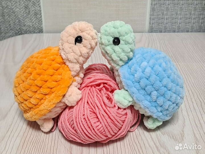 Вязаные игрушки Черепашка