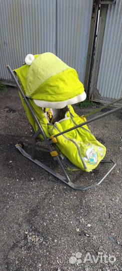 Коляска санки