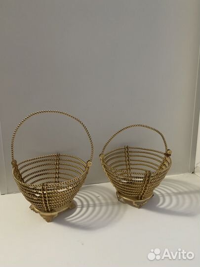 Конфетница плетеная