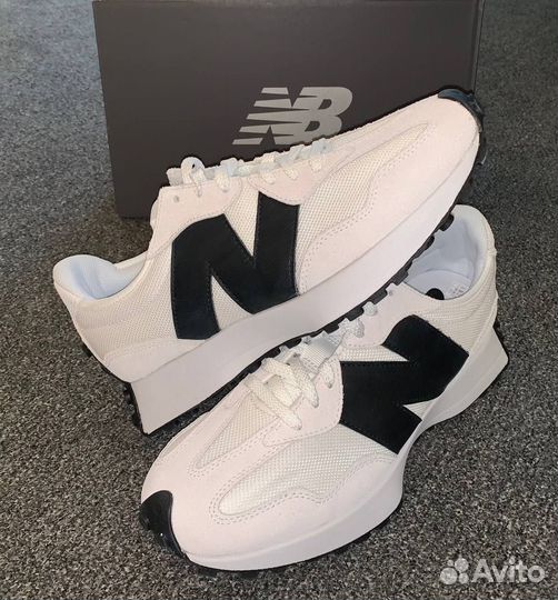 Кроссовки New Balance 327 серые US 10 / RU 43 ориг