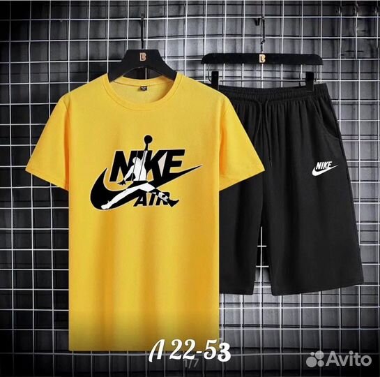 Летний костюм шорты и футболка Nike