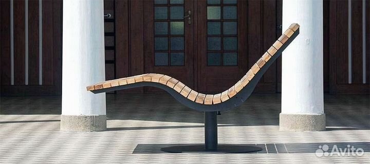 Шезлонг пляжный