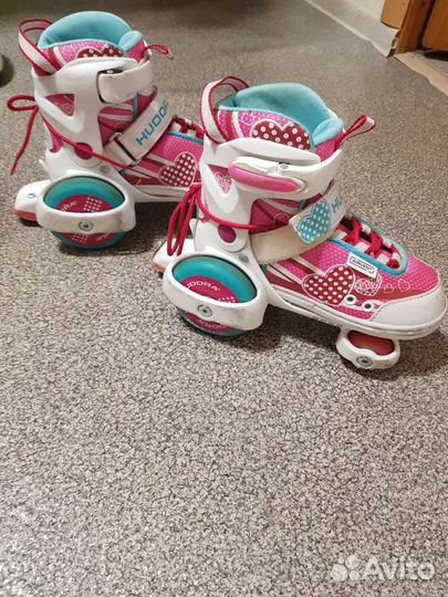 Ролики детские Hudora, размер 30-33