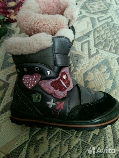 Ботинки зима на девочку