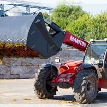 Резчик силоса на телескопический погрузчик Manitou