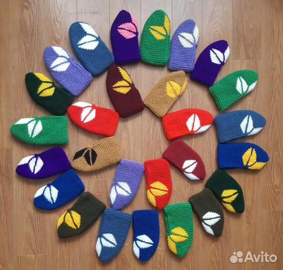 Вязанные следки