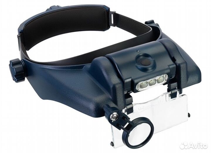 Лупа налобная с аккумулятором Discovery Crafts DHR