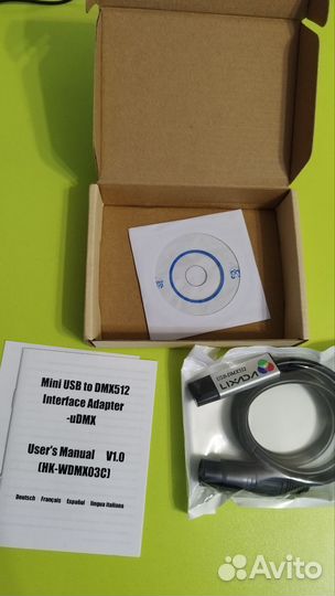 Usb - Dmx 512 адаптер переходник новый