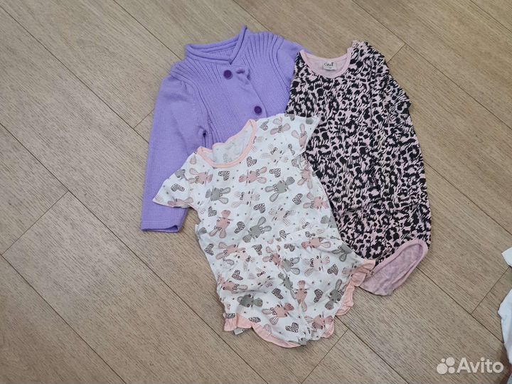 Вещи пакетом на девочку р.98-104