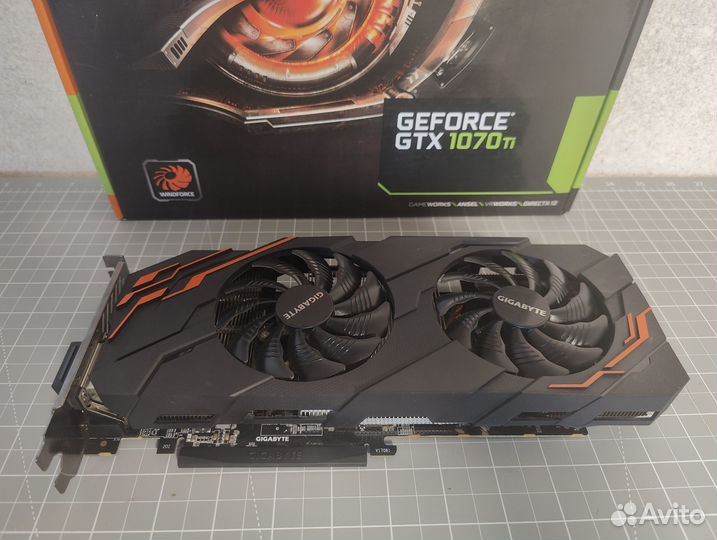 Gigabyte GeForce GTX 1070 Ti 8Gb
