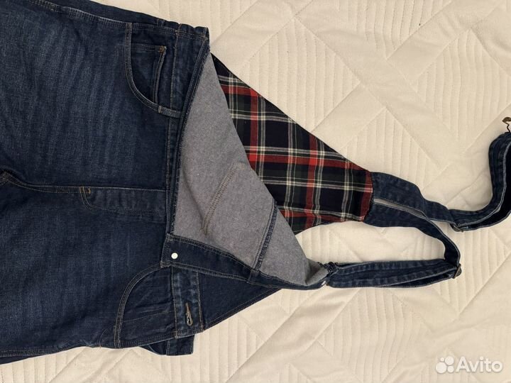 Джинсовый комбинезон женский