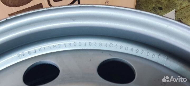 Стальные диски Ford Fusion r15 4*108 et50