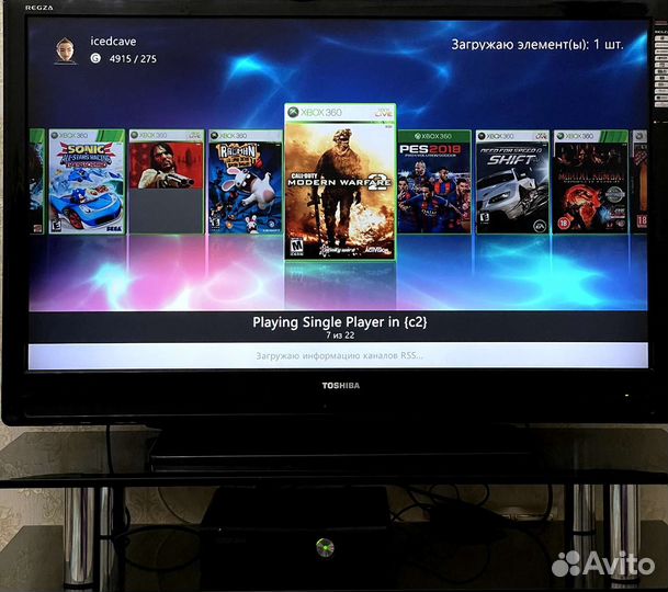 Xbox 360 прошитый freeboot Avrora