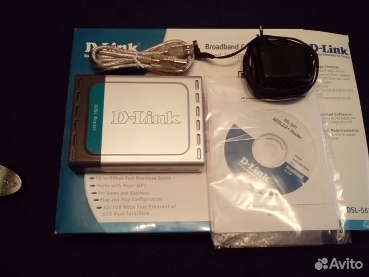 Роутер adsl - 562T D-Link