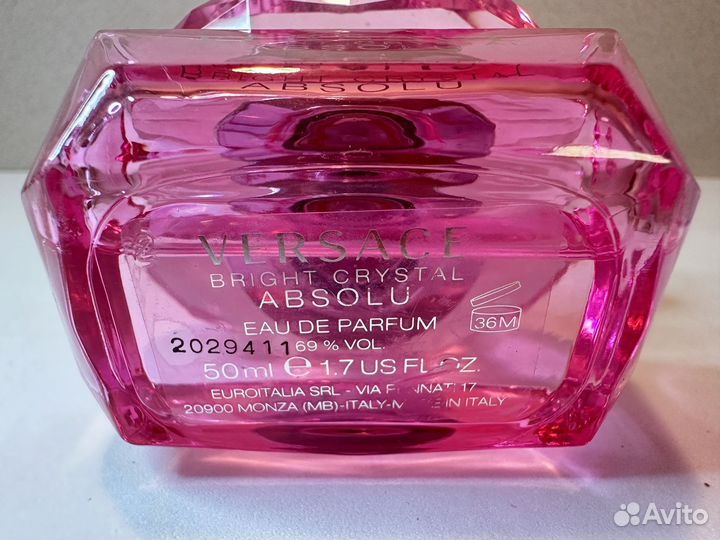 Парфюм Versace Bright Crystal Absolu, chanel 19