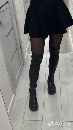 Ботфотры кож.зам 38