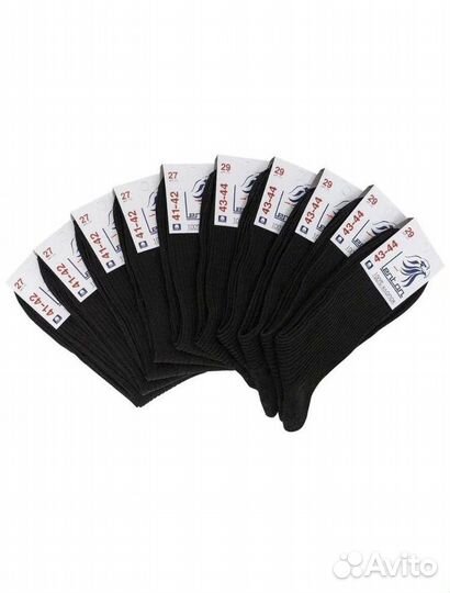 Носки мужские черные