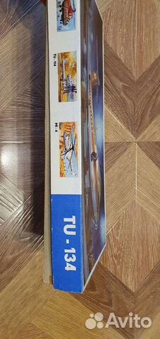 Модель самолёта ту-134