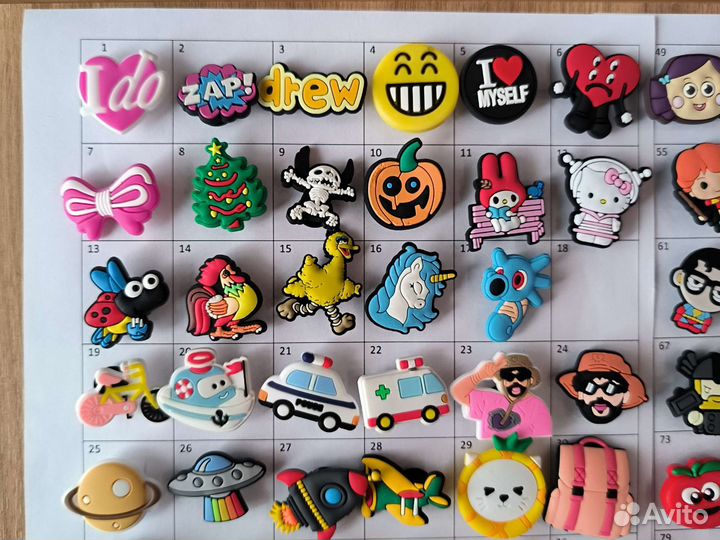 Джибитсы для Crocs / Кроксов