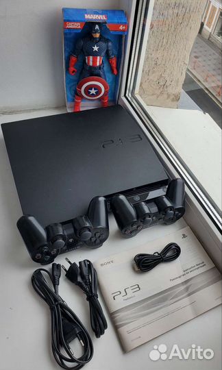 Sony Playstation 3 slim надежная прошитая с играми