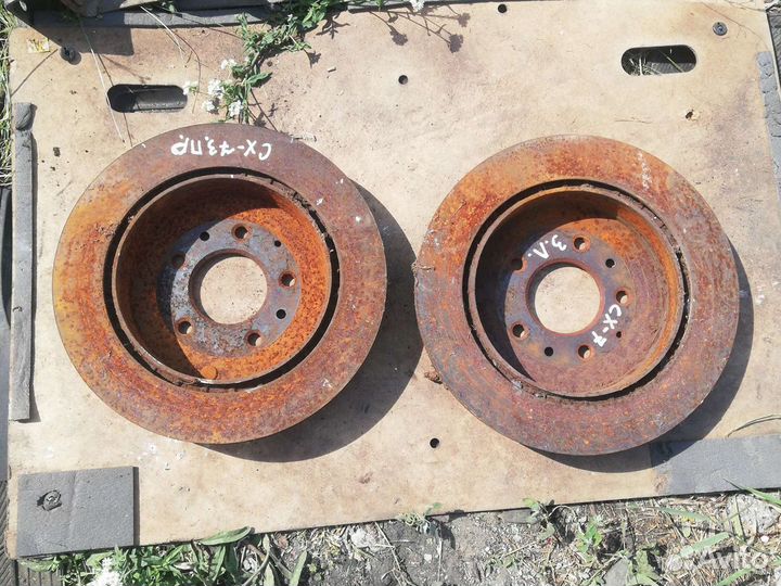 Диск тормозной задний Mazda cx7